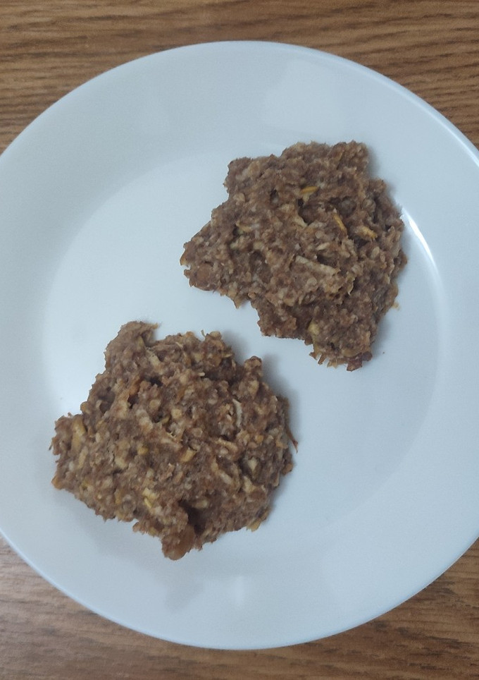Una foto de Galletas de avena y manzana (110 kcal)