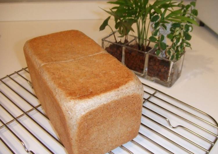 Whole Wheat Square Loaf - Perfect for Sandwiches