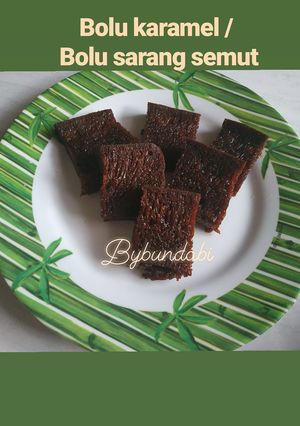 Foto resep Bolu karamel/sarang semut ekonomis,kenyal enak, jualan juga bisa