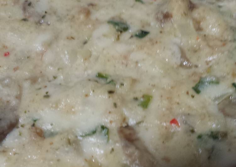 Recipe of Super Quick Hot Seafood Bake