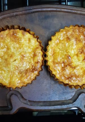 Una foto de Budin de Coco sin harina