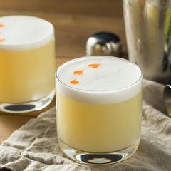 A picture of Peruvian Pisco Sour.