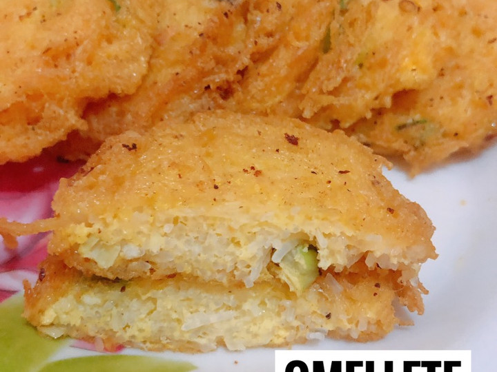 Bagaimana Menyiapkan Omellete Sohun/Bihun, Lezat