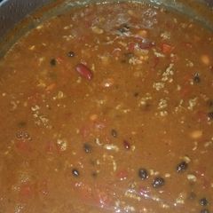 A picture of Steve's chili n beans.
