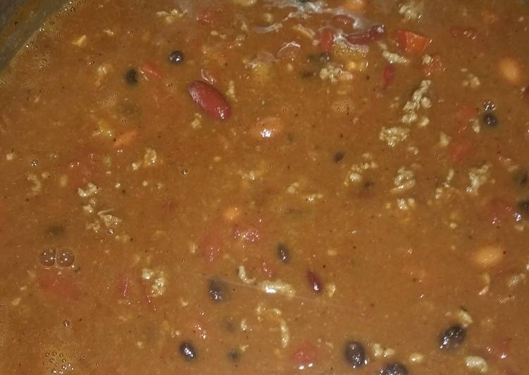 Steps to Prepare Ultimate Steve’s chili n beans