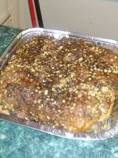 A picture of Brown sugar biscuit nut rolls.