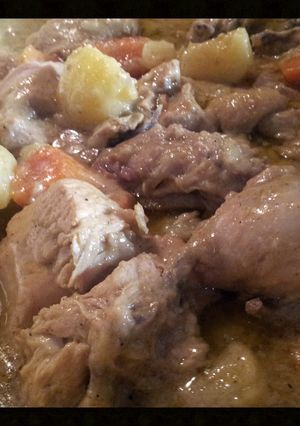 A picture of AMIEs CHICKEN CURRY.