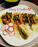 Tacos al pastor 😋😋 Receta-Mary S Cuellar🍴🍴