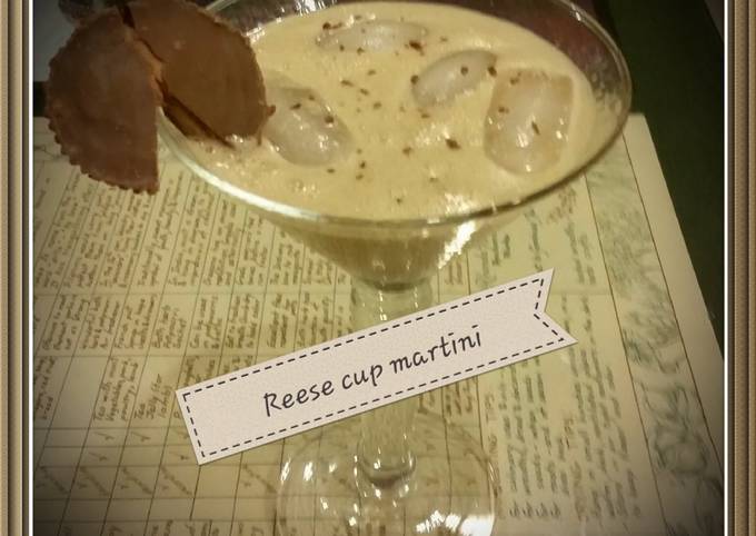 Steps to Prepare Homemade Reese peanutbutter cup martini for Vegetarian Recipe
