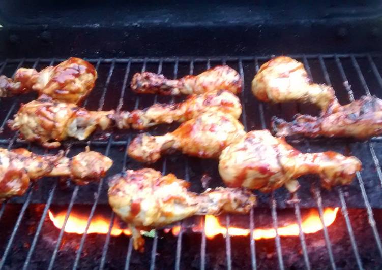 Steps to Make Quick Mike N Eds BBQ chicken