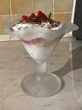 Strawberry, Mint, and Chocolate Tiramisu (Egg-Free)