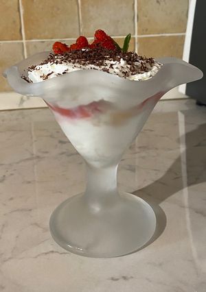 A picture of Strawberry, Mint, and Chocolate Tiramisu (Egg-Free).