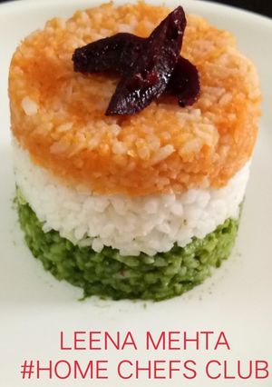 A picture of Tricolour Spicy Rice.