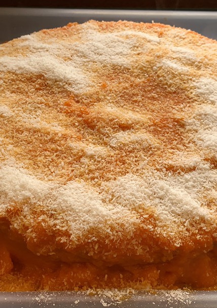 Una foto de Tarta de zanahoria