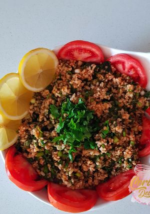 O poză a rețetei Kisir / Salata de bulgur.