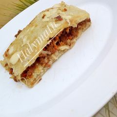 Baked Sinasir pie A picture of Baked Sinasir pie.