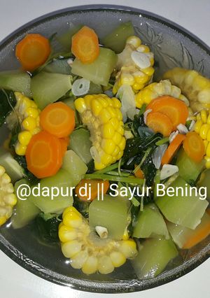 Foto resep 05. Sayur Bening (tanpa minyak)