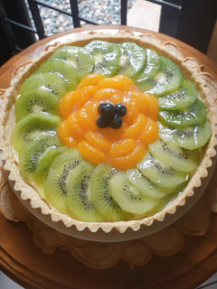 Foto resep Fruit Custard Tart