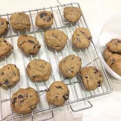 A picture of Cookies ala Famous Amos (Copycat).