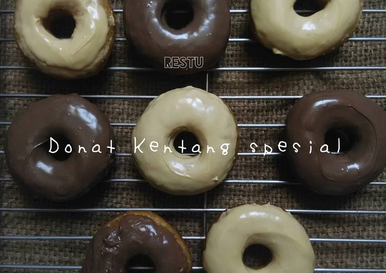 Cara Memasak Donat Tepung Kentang dengan Toping kekinian yang Renyah