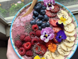 Batido de bayas (Vegan)
