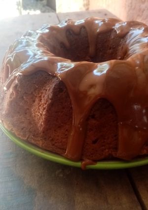 Una foto de Budín de Dulce de leche