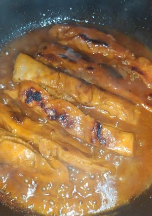 Una foto de Costillas de Cerdo Agridulces