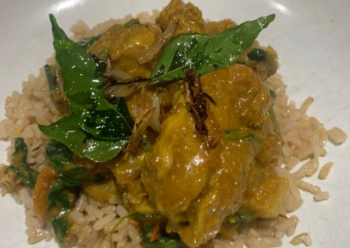 Keralan style chicken curry