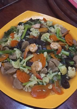 Foto resep Capcay Kembang Kol Ceria