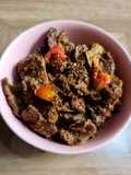 Tumis Daging Sapi Kecap