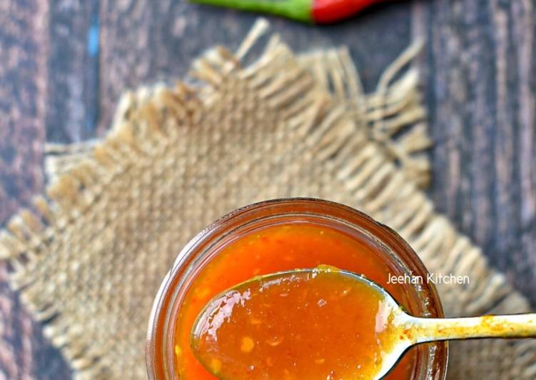 Recipe of Any-night-of-the-week Sweet Chili Sauce Ala Thai