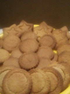 A picture of Cardamon digestive biscuits#ginger digestive biscuit challenge.