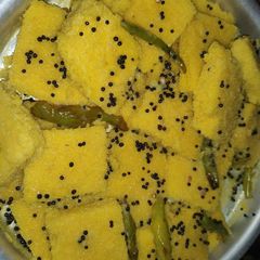 Dhokla A picture of Dhokla.
