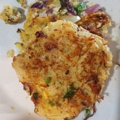 A picture of Spaghetti squash frittata.