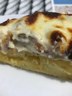 Una foto de Tortilla de patatas a la carbonara