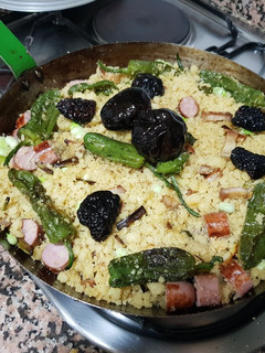 Una foto de Migas de harina con tropezones