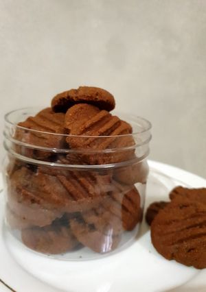 Foto resep CHOCOLATE Fork Biscuits (biskuit coklat garpu)