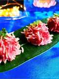 Beetroot Rice Flower
