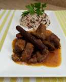 Ternera en salsa con canela