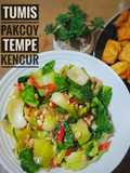 Tumis Pakcoy Tempe Kencur