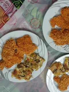 عکسی از دستور مرغ سوخاری