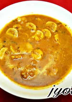 A picture of Gatte Ki Sabzi.