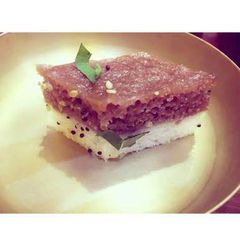 A picture of Choco Dhokla.