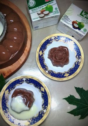 Foto resep Pudding Roti Coklat