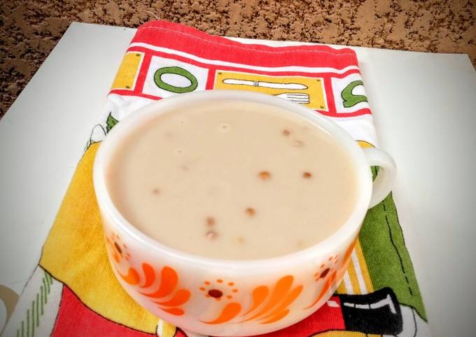 Recipe of Favorite Peanut pudding with wheat grains