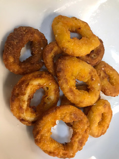 Una foto de Calamares rebozados en Airfryer Cosori