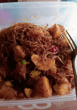 Foto resep Kentang soun kecap pedas