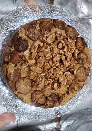 صورة لوصفة مقلوبة الباذنجان