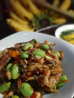 Foto resep Sambel pete iwak pindang