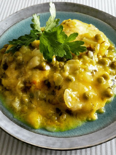 Una foto de Merluza en salsa verde